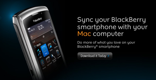 Blackberry device software